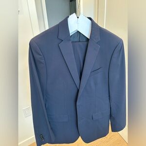 Banana Republic Italian Wool navy suit